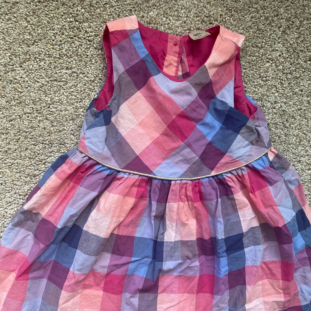 Oshkosh Plaid Dress Size 3